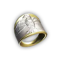Etched Alabaster Band