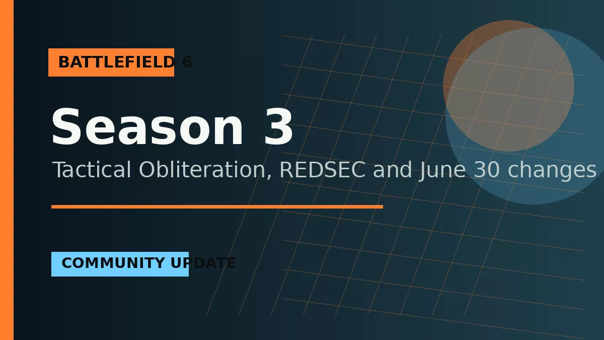 Battlefield 6 и финал Season 3: тест удержания игроков