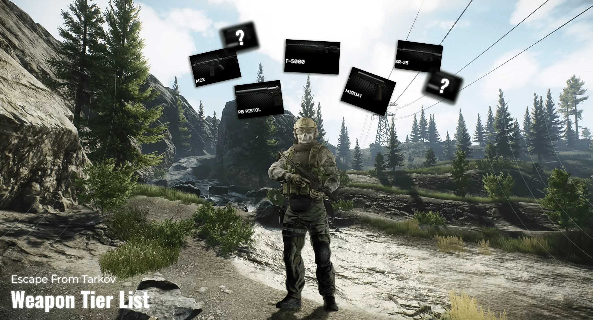 Escape From Tarkov Best Weapons: Tier List and Guide