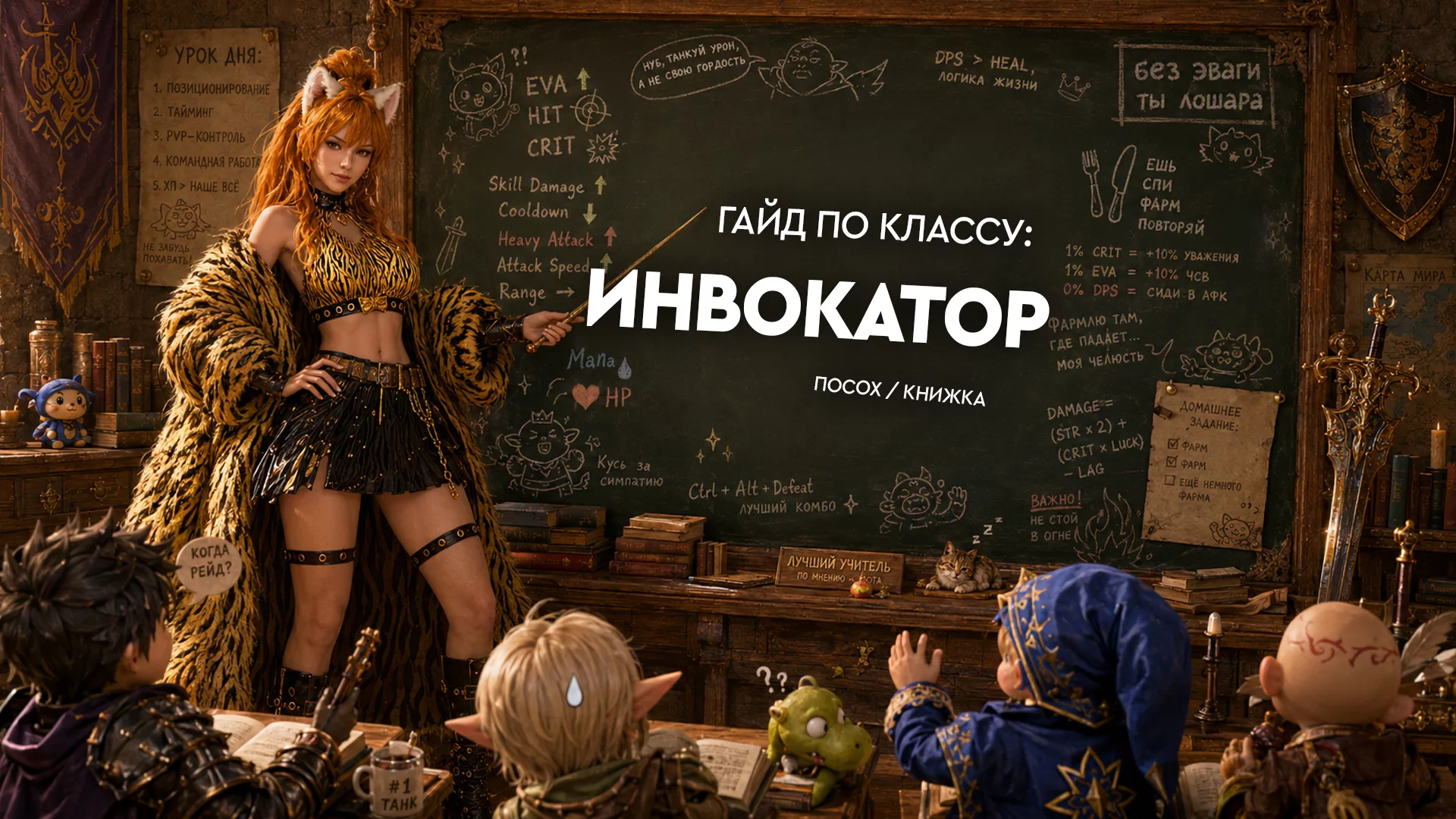 Лучший ПВЕ класс в игре. Хотите играть на релаксе и быть в топе - Инвокатор ваш выбор