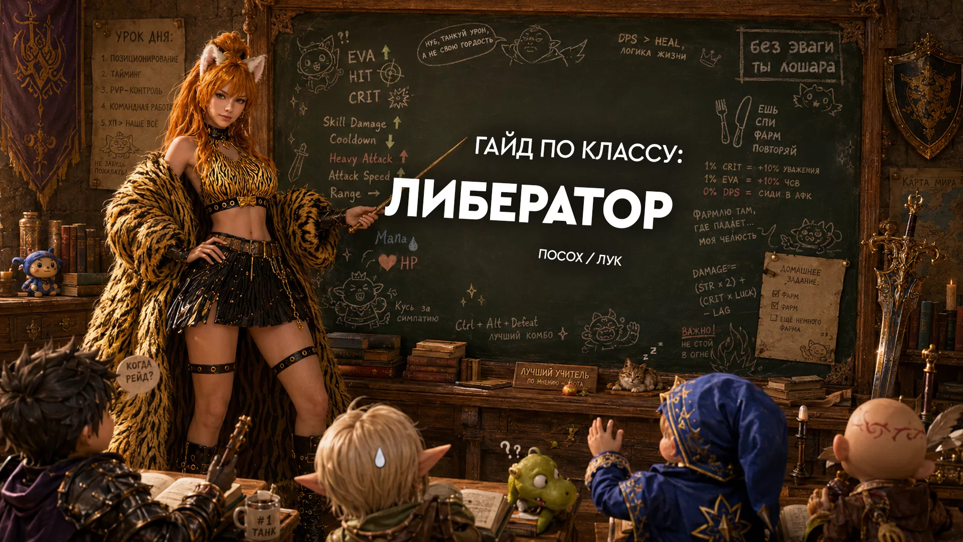 Либератор - Дальность и Сила. Один из Топ ПВЕ Дпс и Бафер на урон всей Группы