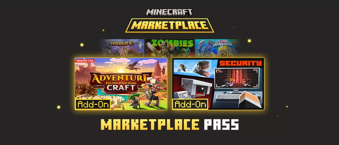 Minecraft Marketplace в июне: как выбирать контент для Realms Plus и Marketplace Pass