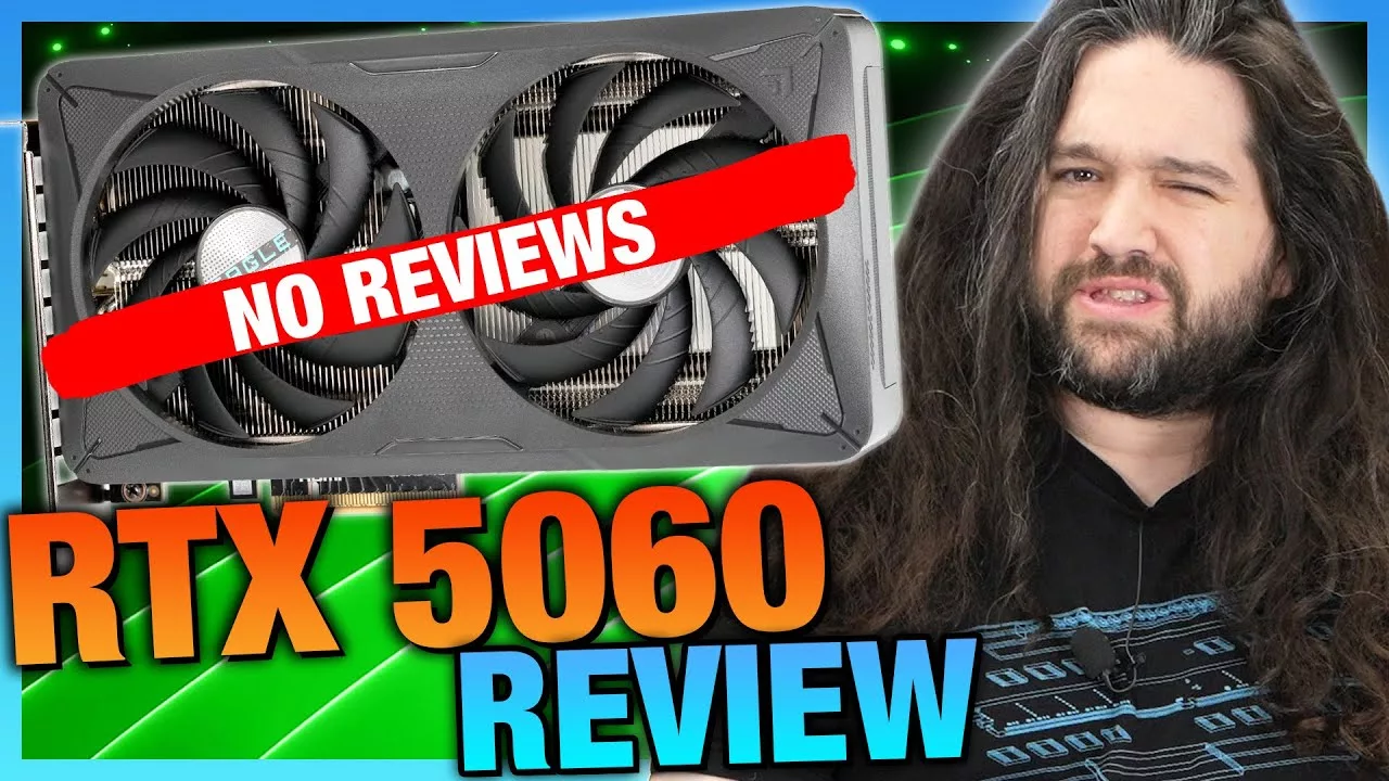 NVIDIA GeForce RTX 5060 Review — Good Card, Wrong VRAM
