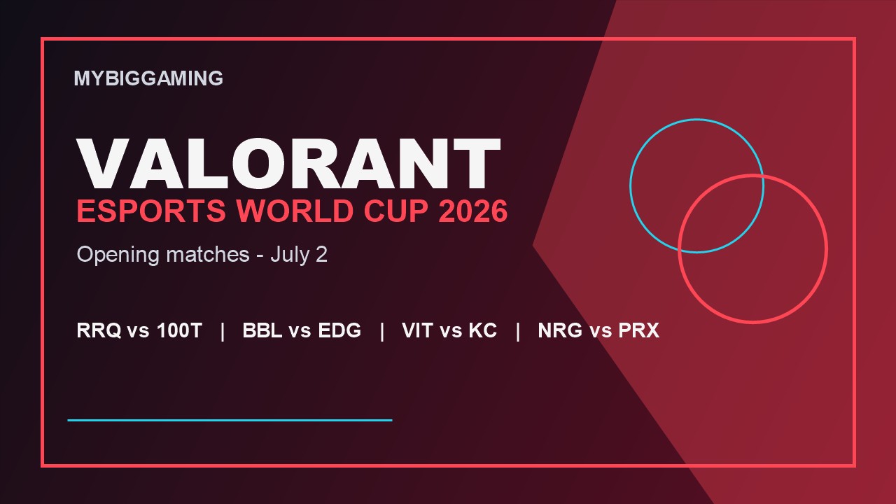VALORANT на Esports World Cup 2026 стартует 2 июля: расписание первых матчей