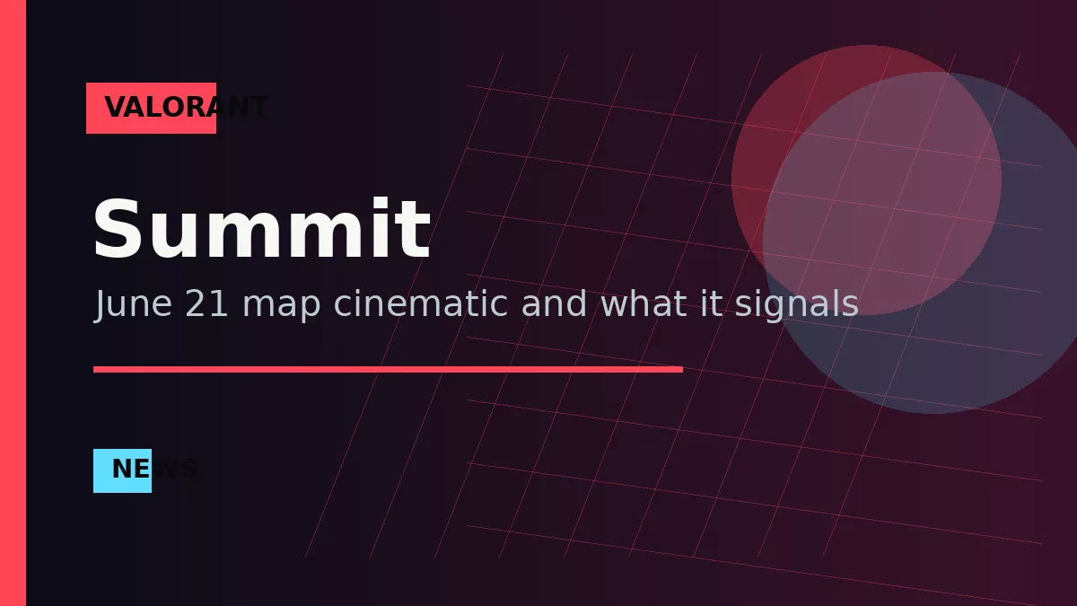 VALORANT показала Summit в трейлере Through the Cracks от 21 июня