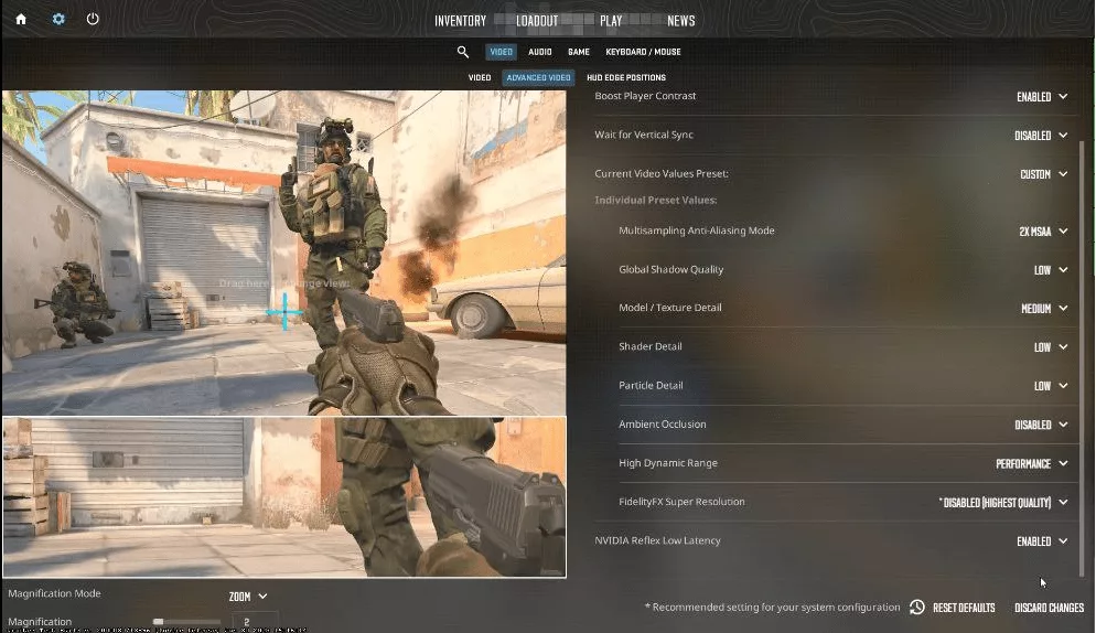 Настройки Counter-Strike 2: Видео, запуск и оптимизация