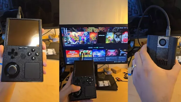 Steam Deck Mod Turns Handheld Into Sleek Modern Game Boy