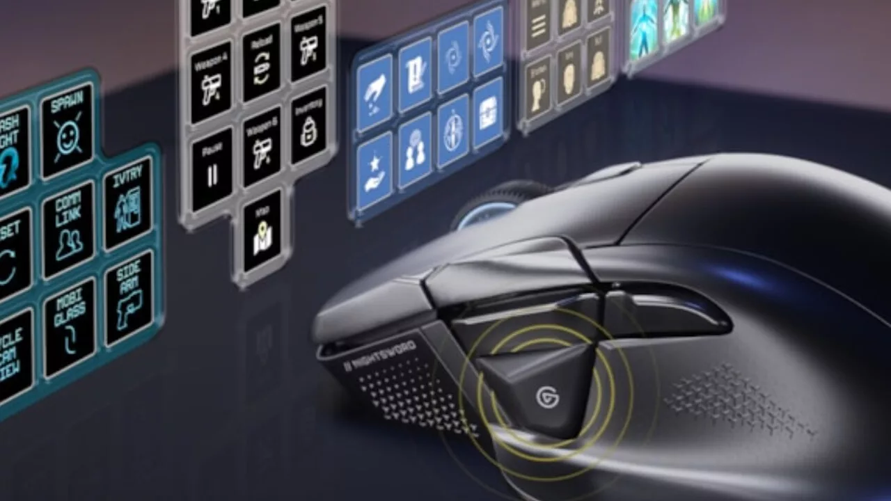 Corsair Adds Elgato Stream Deck Button to Nightsword V2 Mouse
