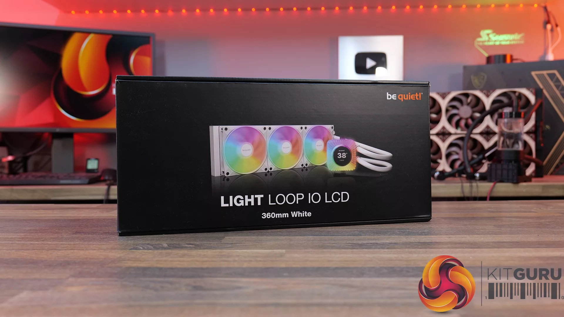 be quiet! Light Loop IO LCD 360: премиальный кулер с экраном и контроллером