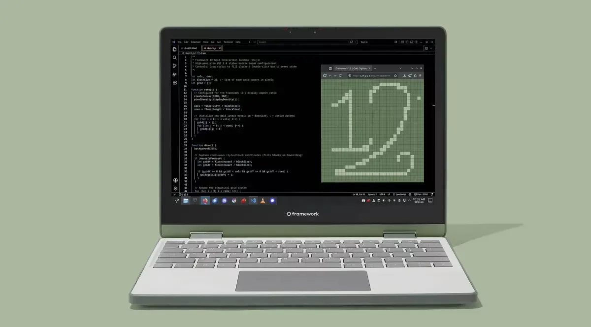 Framework Laptop 12 получил процессоры Intel Wildcat Lake и Wi-Fi 7