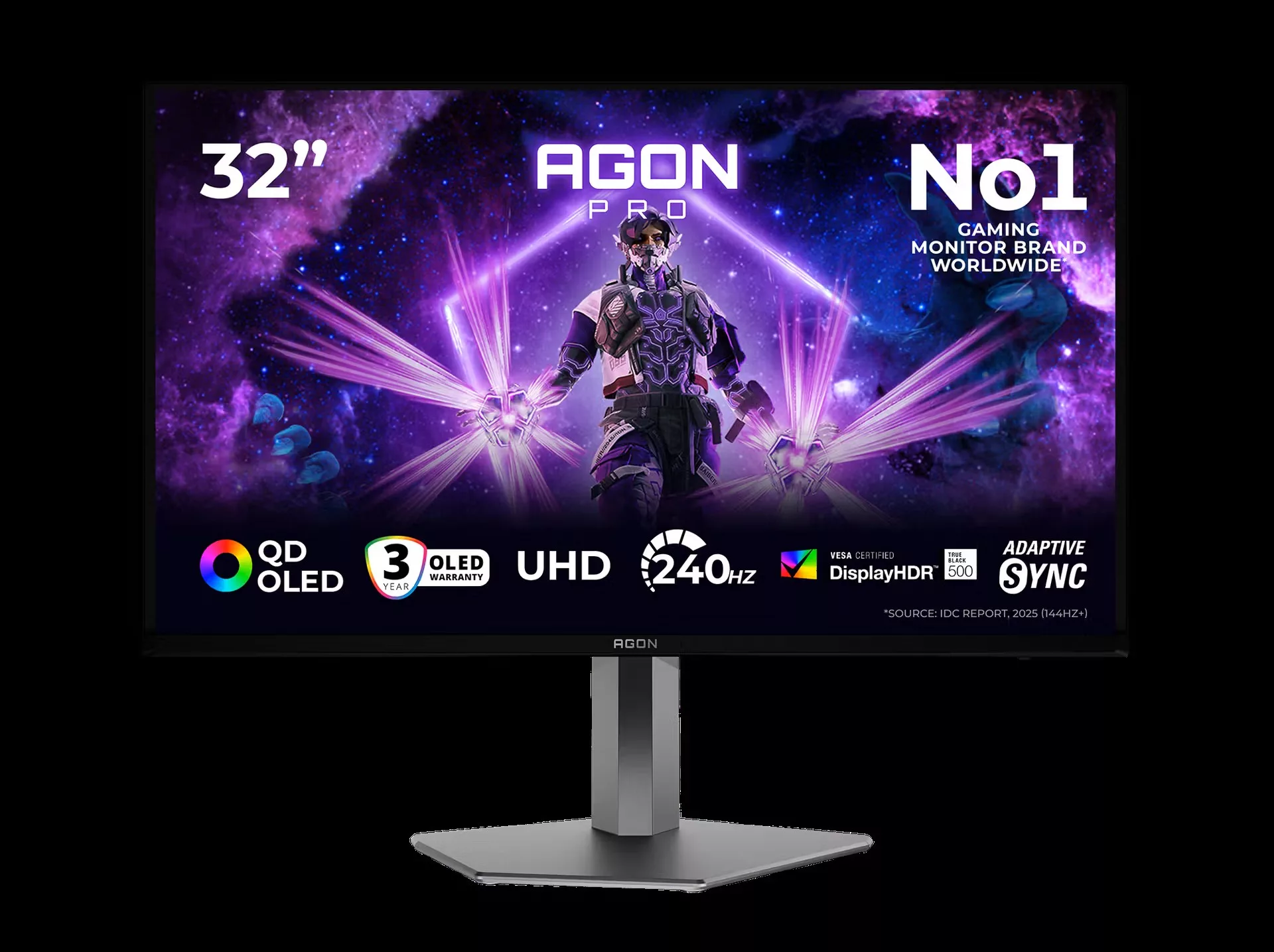 AOC AGON PRO AG326UZD2: 4K/240Hz QD-OLED дешевле MSI, но стоит ли брать?