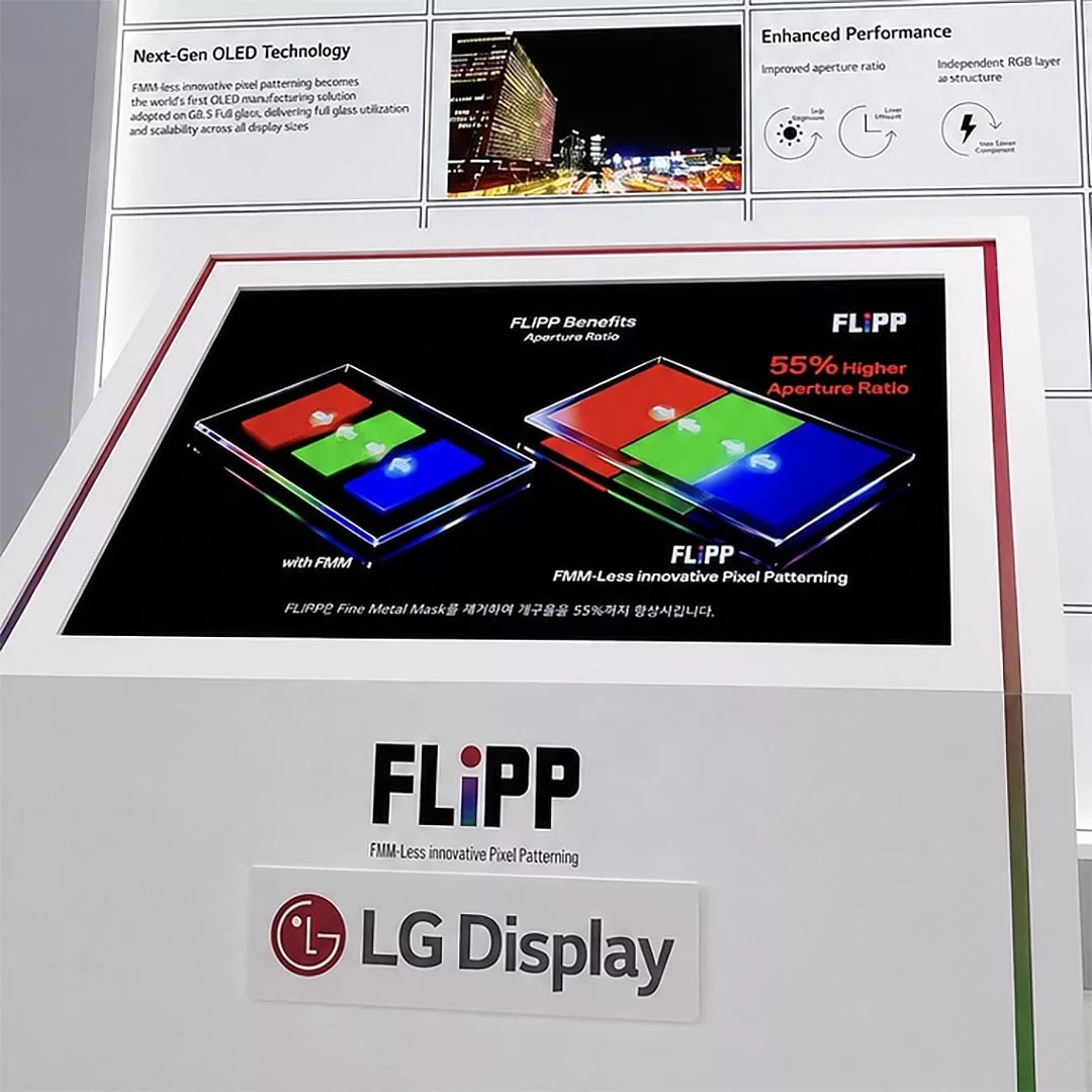 LG Display unveils FLiPP tech promising 60% brighter OLED panels