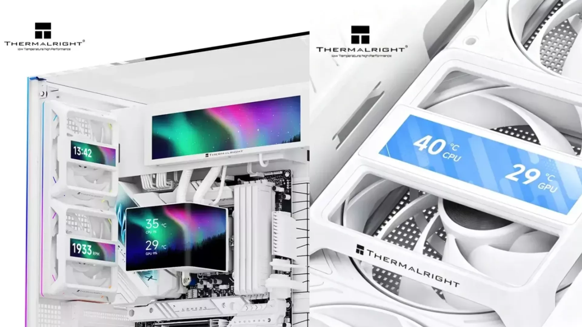 Thermalright представила LCD-рамку Vision-1 для любых 120-мм вентиляторов