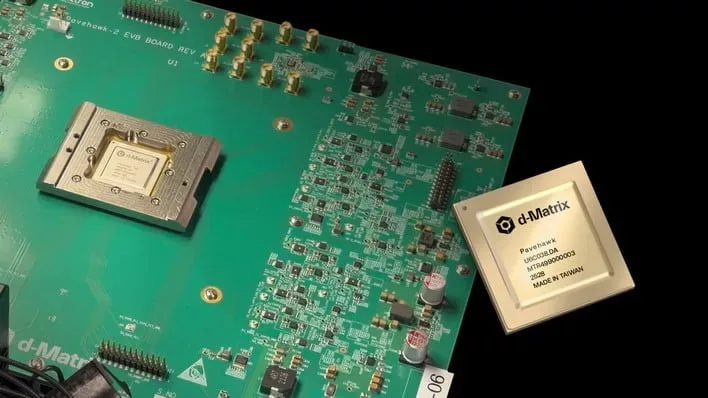 d-Matrix заявляет о 20-кратном превосходстве над NVIDIA Rubin в новой чипсете Raptor