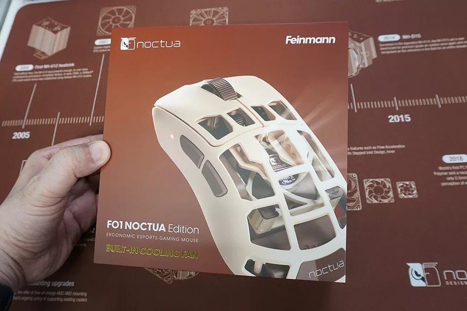 Noctua x Pulsar Gaming Mouse with Fan Now Available at More Shops