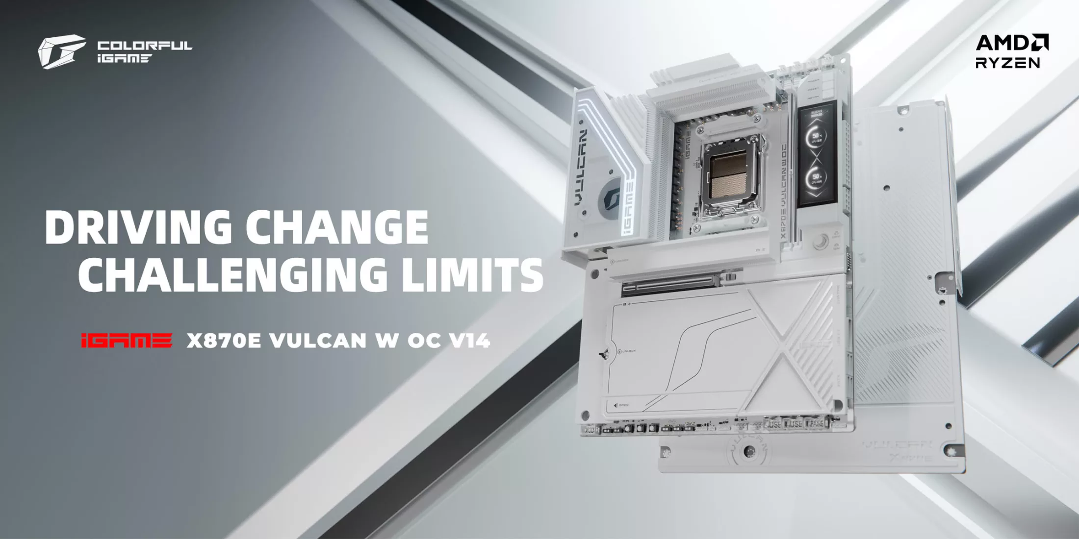 Colorful Unveils iGame X870E VULCAN W OC Motherboard