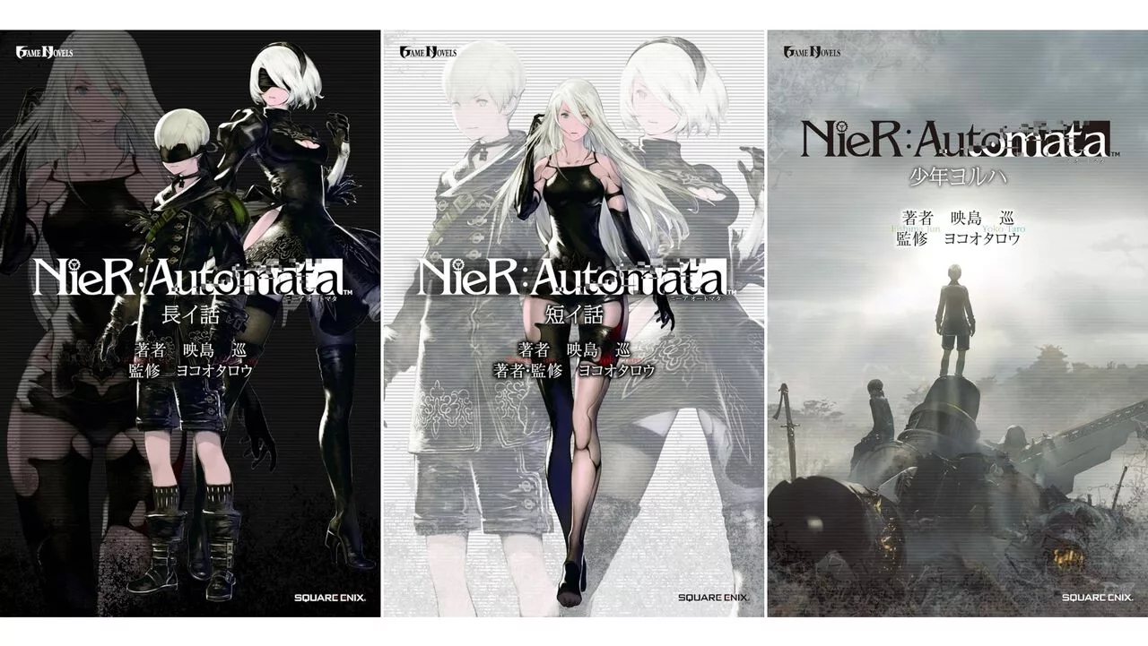 NieR:Automata Novels and Guides on Sale for 50% Off on Kindle