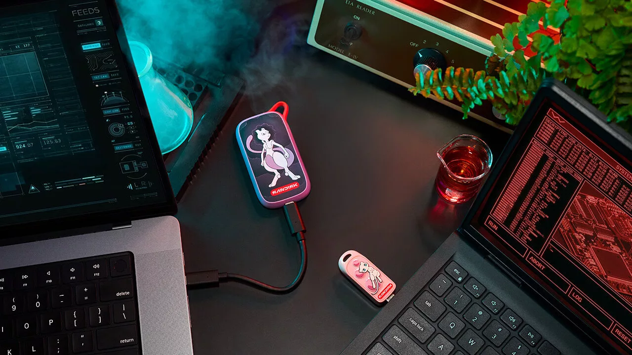 SanDisk выпустил коллекционные SSD и флешку Pokémon к 30-летию франшизы