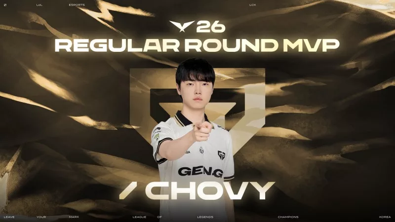 «Чоби» Чин Джихун из Gen.G стал MVP регулярного сезона LCK