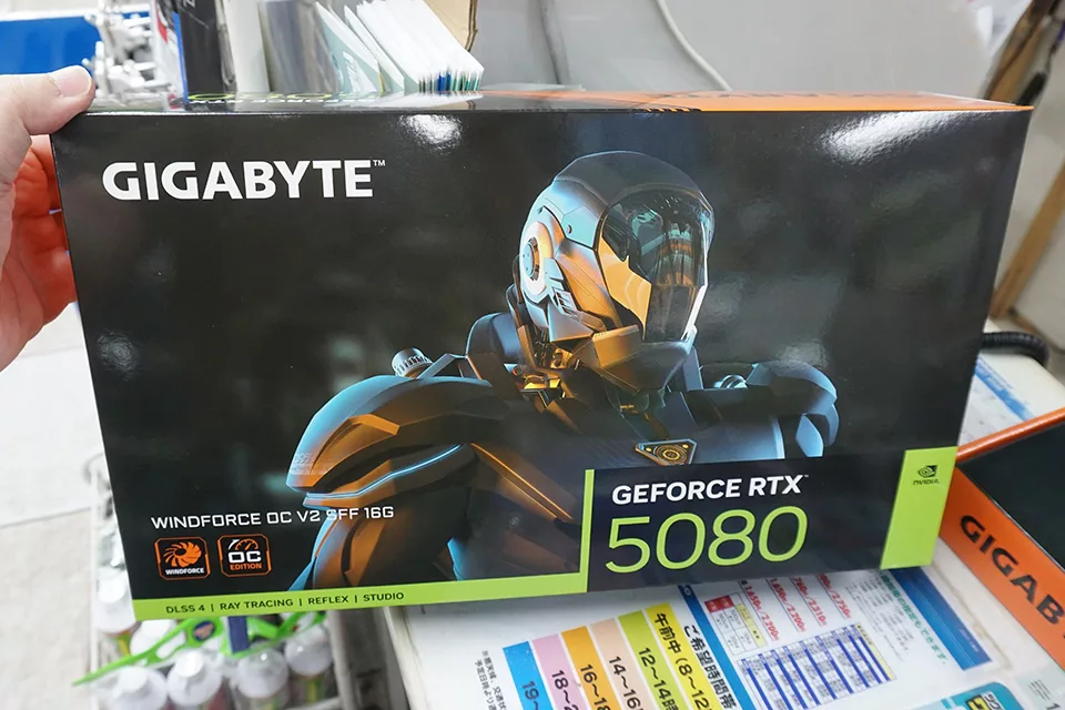 GIGABYTE launches SFF-ready GeForce RTX 5080 WINDFORCE OC V2 with Hawk Fans