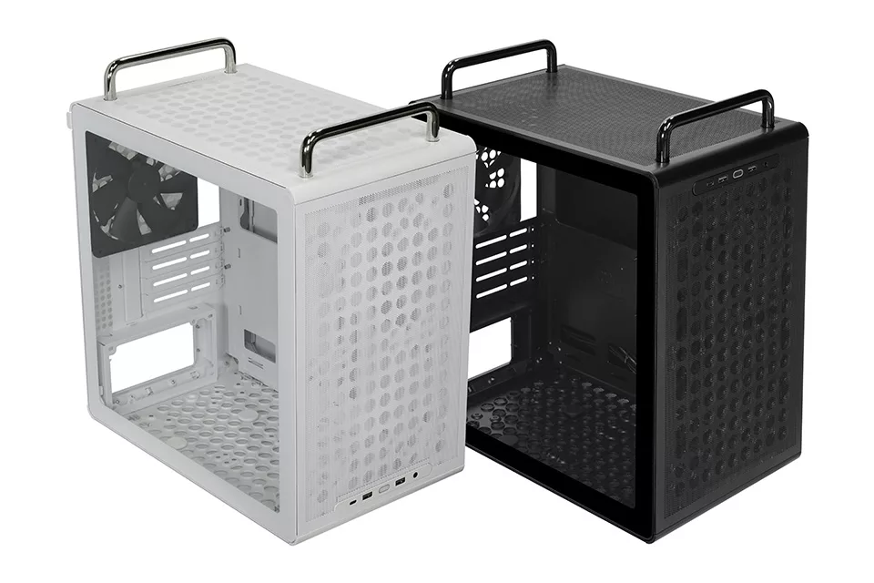 Cooler Master launches QUBE 340 microATX case with top-mounted handle