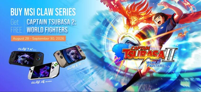 MSI дарит Captain Tsubasa 2: World Fighters при покупке Claw