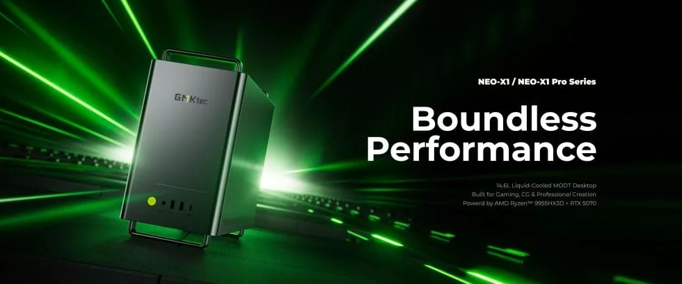 GMKtec NEO-X1 Pro: компактный ПК на Ryzen 9 9955HX3D и RTX 5070