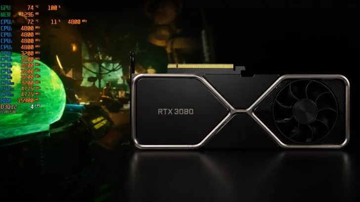 GeForce RTX 3080 теряет 134 FPS при активации нейрального рендеринга DLSS 5