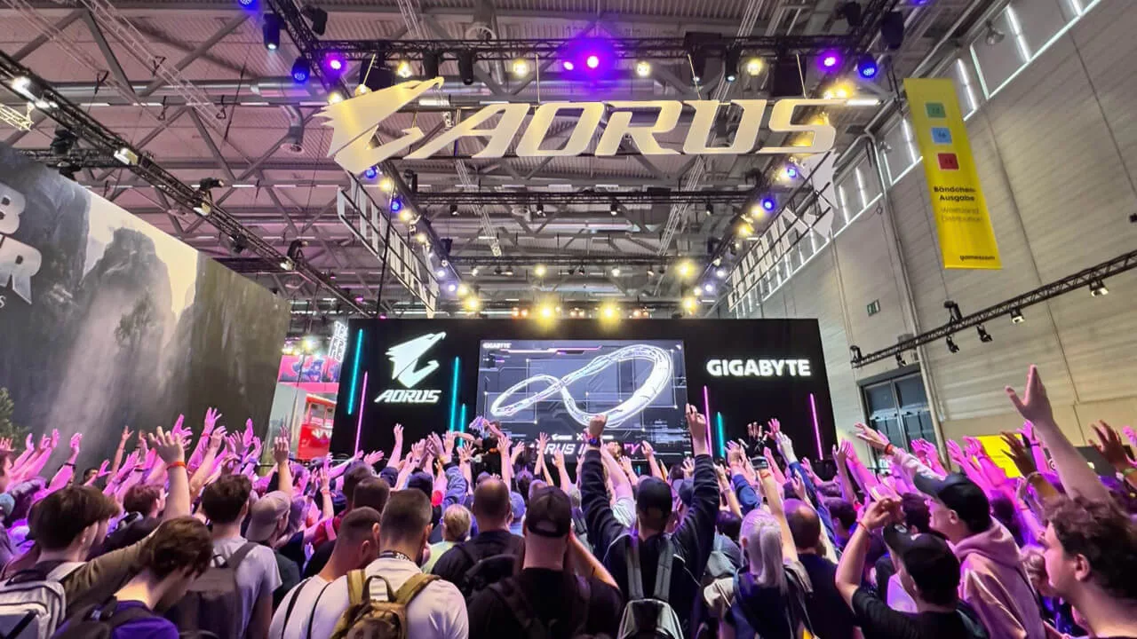 GIGABYTE AORUS INFINITY Showcased at Gamescom 2026