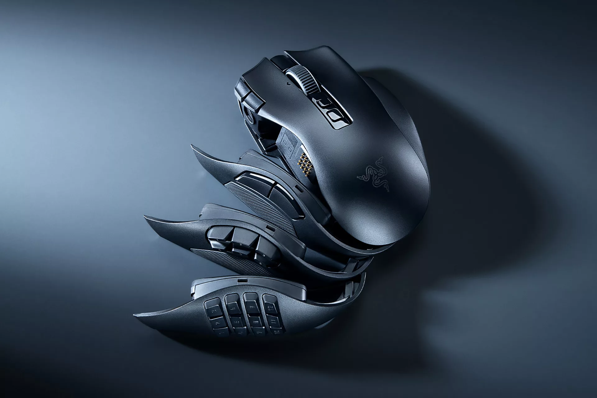 Razer Naga V3 Pro: три сменных панели и сенсор 50K