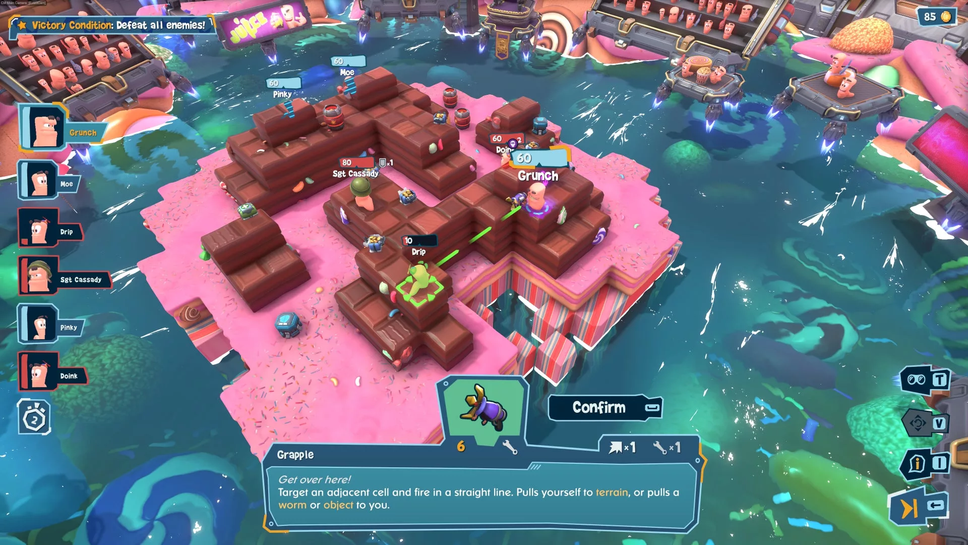 Worms: Galactic Tactics: A 3D Turn-Based Strategy Game