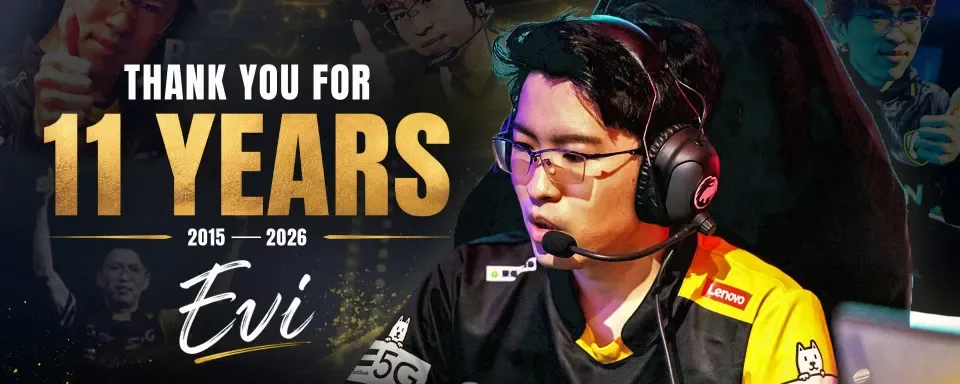 Evi Retires from Professional League of Legends