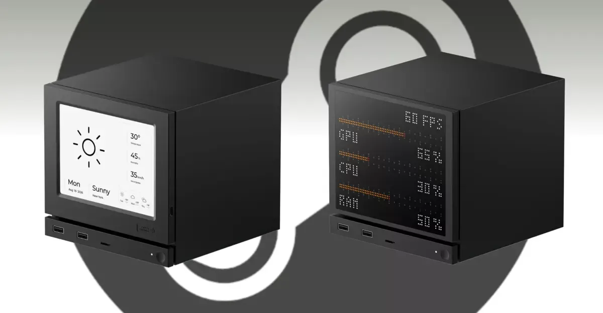 JSAUX Steam Machine Faceplates: E-Ink and RGB