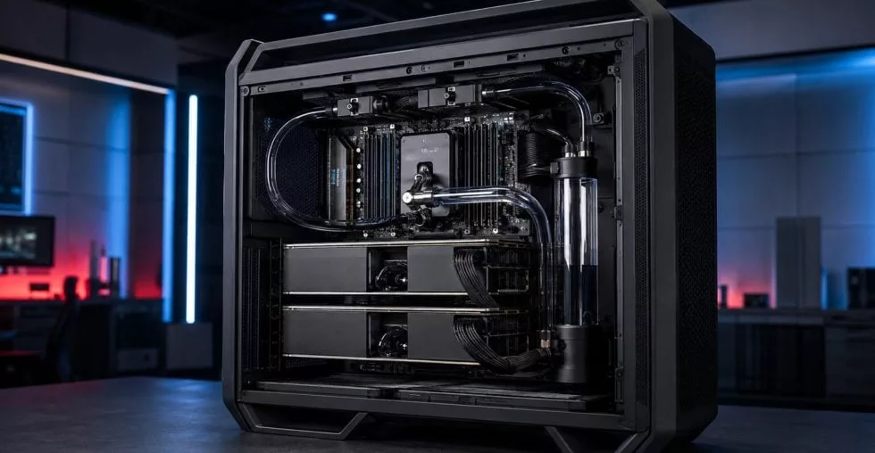 AMD Threadripper Halo Station: 96 Cores, 576 GB HBM3E