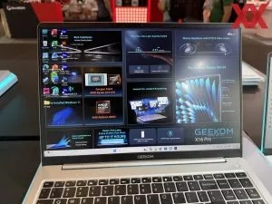 Geekom GeekBook X16 Pro with Ryzen AI 9 HX 470 shown at IFA