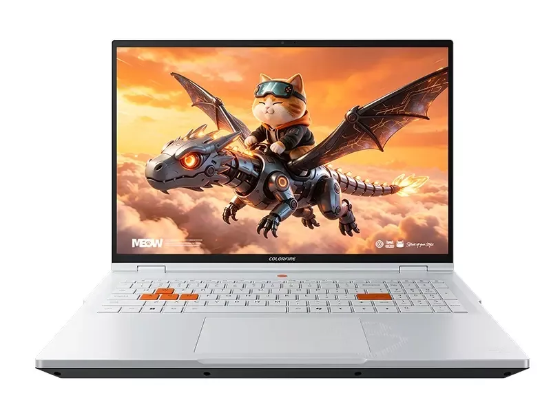 Colorful Colorfire Meow X16 Pro: ноутбук с RTX5060 и дизайном оранжевого кота