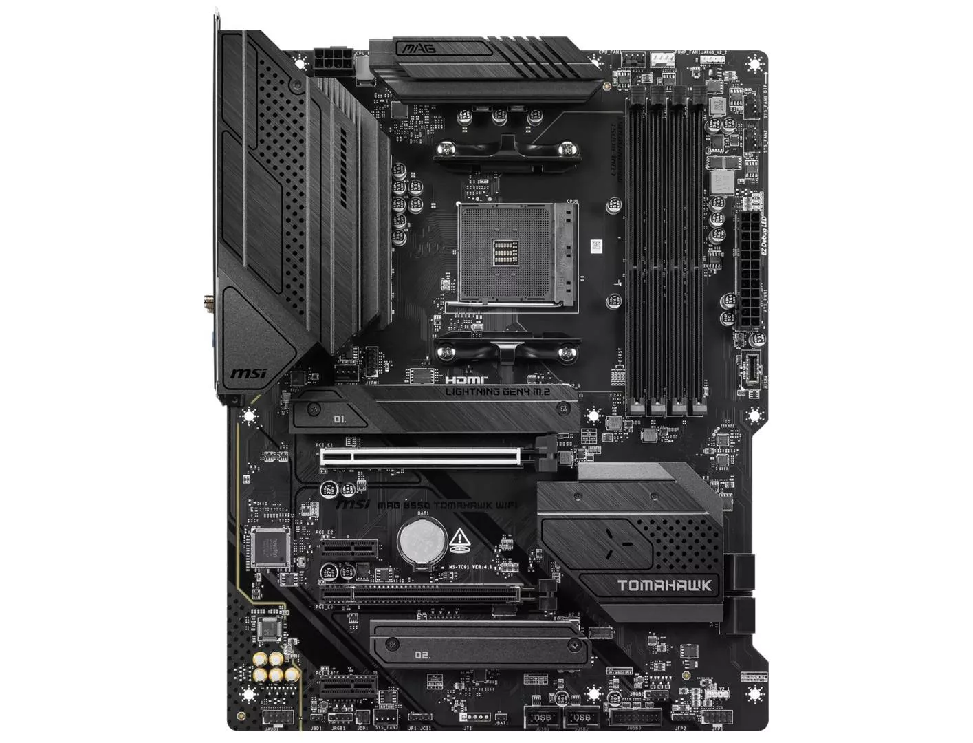 MSI представила материнскую плату MAG B550 Tomahawk WiFi