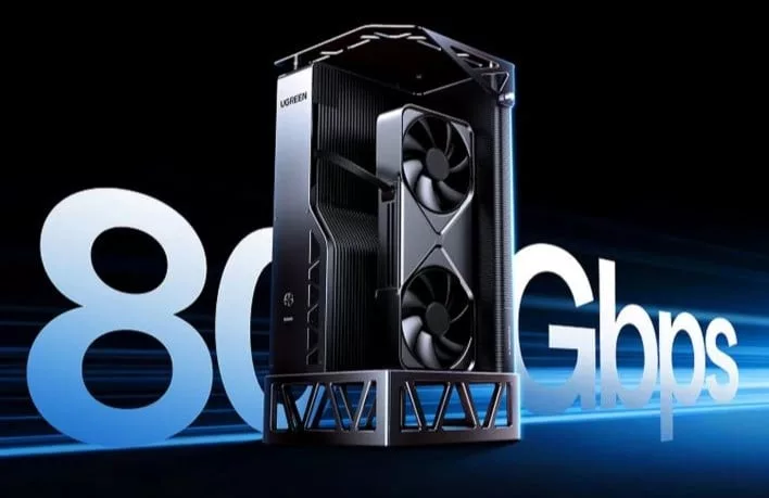 UGREEN LinkStation Pro: eGPU-док с Thunderbolt 5 и блоком питания на 850 Вт