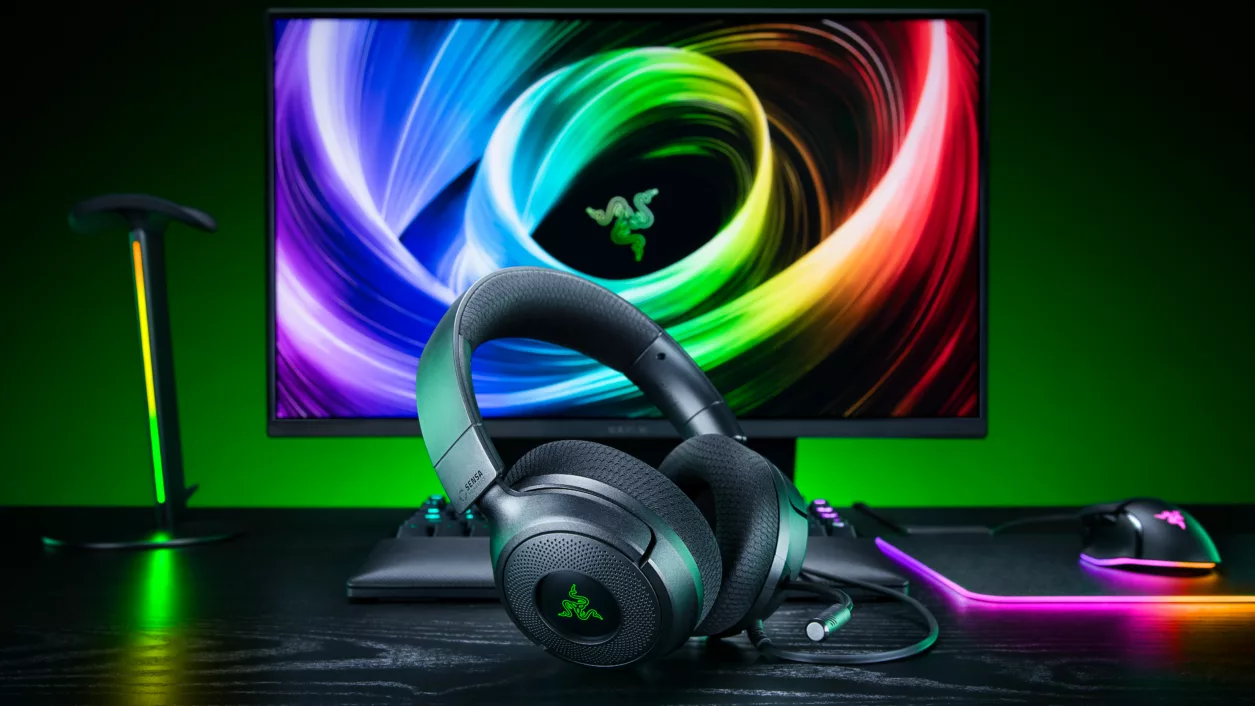 Ощути игру физически: анонс Razer Kraken V4 X Sensa HD Haptics