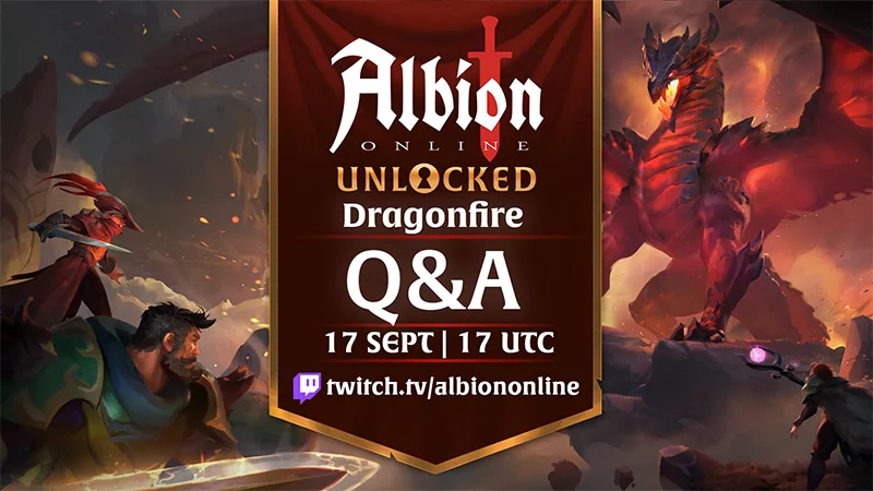 Разработчики Albion Online проведут стрим по обновлению Dragonfire
