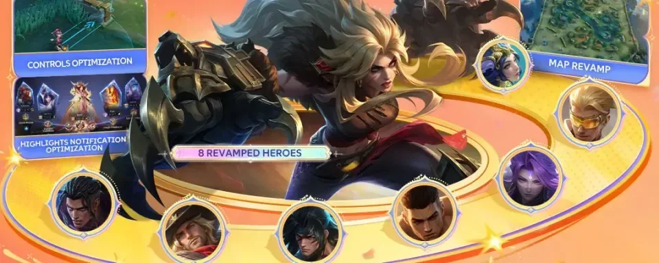 Старт 42-го сезона Mobile Legends: Bang Bang: реворк героев и изменения карты