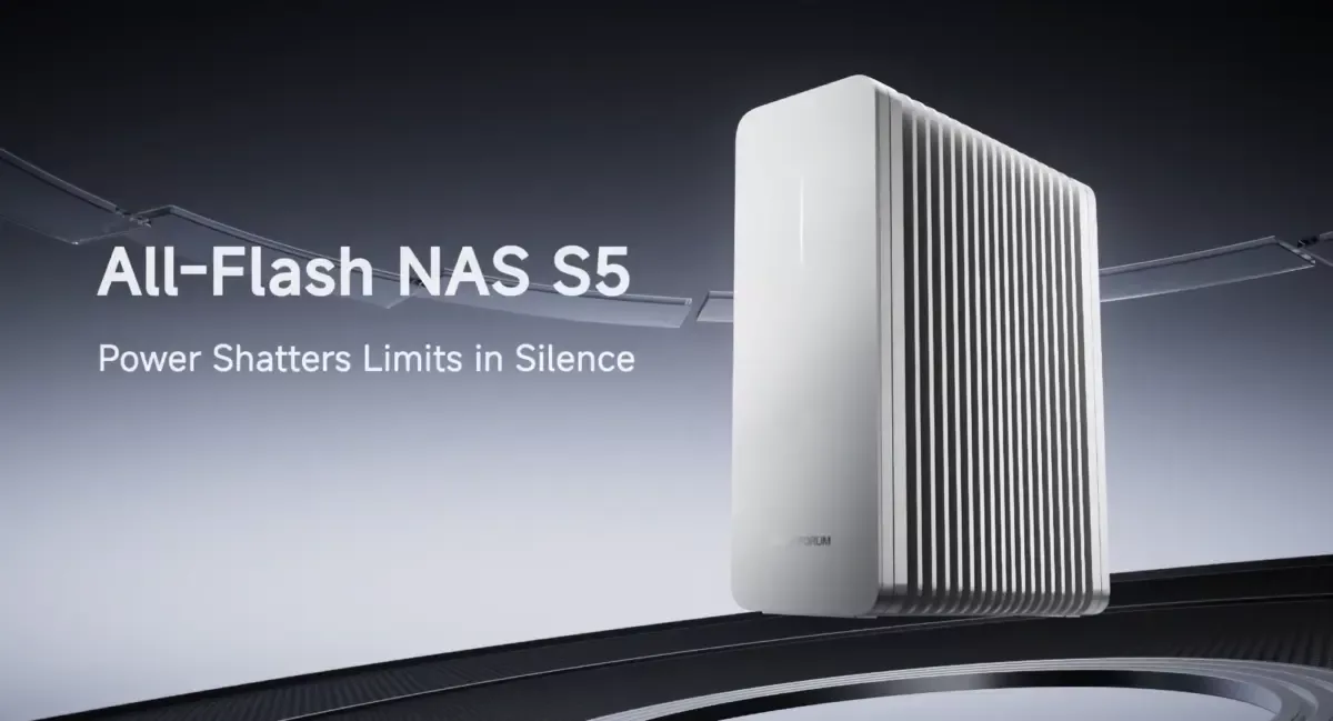 Minisforum S5: бесшумный NVMe NAS на базе Intel Core 3 304