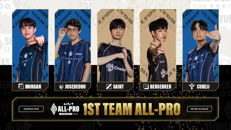 Итоги All-Pro команды LCS Summer: 4 корейских игрока в First Team