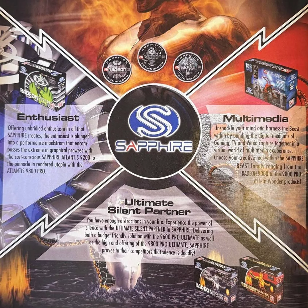 25 лет Sapphire: от пассивного охлаждения до технологий AI
