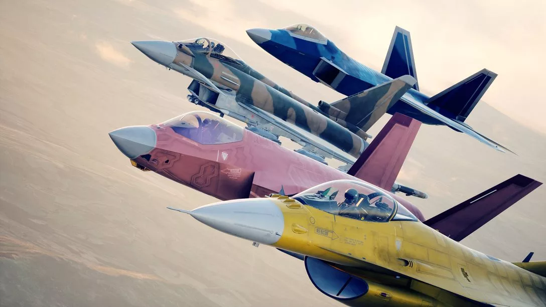 Как Ace Combat 8: Wings of Theve использует вид от первого лица для личной истории