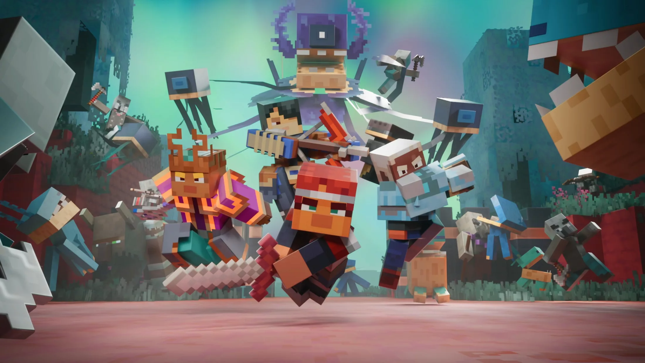 Подробности Minecraft Dungeons II: новый мир Sift и детали геймплея