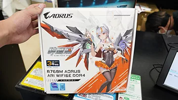 GIGABYTE представила материнскую плату LGA1700 B760M AORUS ARI WIFI6E DDR4 в дизайне Kamitaka Rin