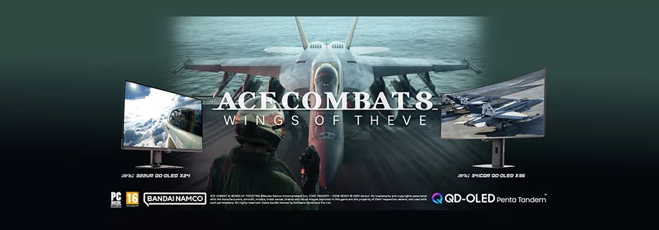 MSI запускает акцию с ACE COMBAT 8: WINGS OF THEVE для QD-OLED мониторов
