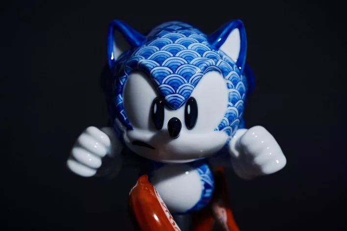 Скульптура Sonic the Hedgehog из фарфора Арита стоимостью $6000