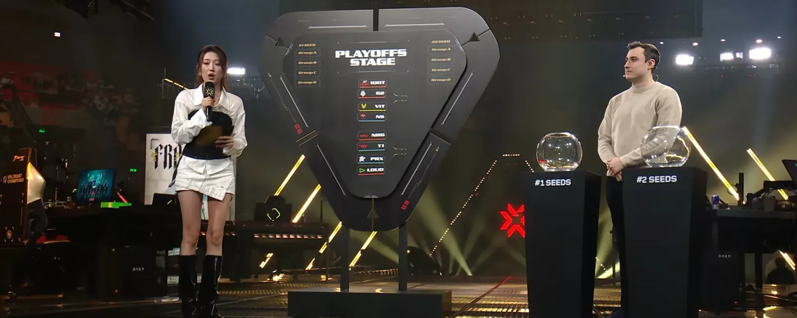 100 Thieves против G2 Esports и NRG против T1 на плей-офф VALORANT Champions